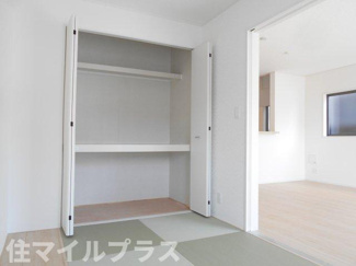 【和室】 | 郡山市八山田西2丁目新築一戸建て6棟 | 和室があれば客間としても活用できます