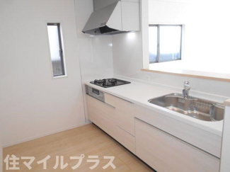 【キッチン】 | 郡山市八山田西2丁目新築一戸建て6棟 | キッチンでお料理をお楽しみください