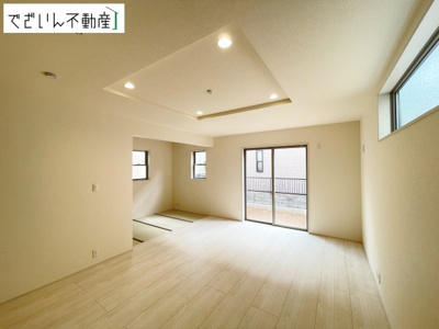 【居間・リビング】 | Livele Garden.S久喜市吉羽第5　新築住宅 | ≪7号棟≫
現地(2026年7月撮影)