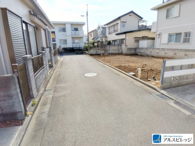 新築／ふじみ野市福岡中央　第６期　全１棟の前面道路含む現地写真|前面道路の様子です
