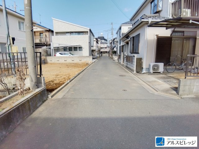 新築／ふじみ野市福岡中央　第６期　全１棟の前面道路含む現地写真|前面道路の様子です