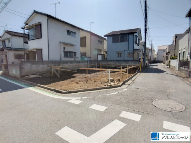 新築／ふじみ野市桜ケ丘　第４期　全１棟の前面道路含む現地写真|前面道路の様子です