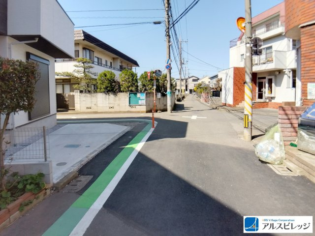 新築／ふじみ野市桜ケ丘　第４期　全１棟の前面道路含む現地写真|前面道路の様子です