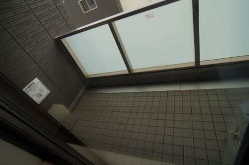メゾンマスト名須川Ｂ棟のバルコニー