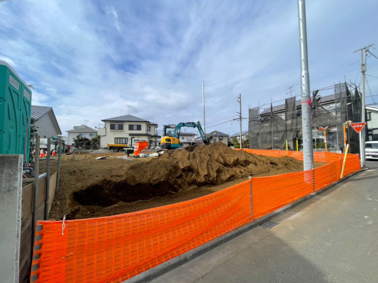 新築／ふじみ野市西原1丁目　の前面道路含む現地写真|現況の様子です