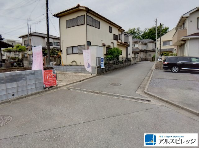 新築／ふじみ野市苗間1期　全1棟の前面道路含む現地写真|前面道路の様子です