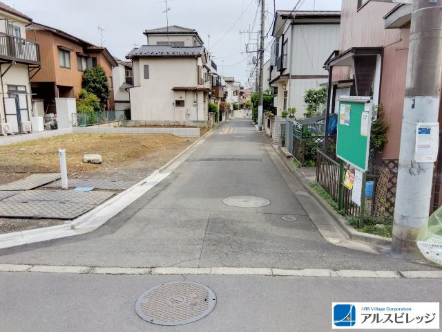 新築／ふじみ野市北野3期　全1棟の前面道路含む現地写真|前面道路の様子です