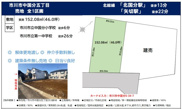 【仲介手数料無料】市川市中国分　建築条件なし売地の画像