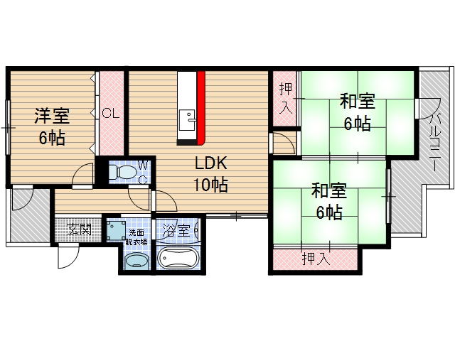 マンションアメニティPart2の間取り