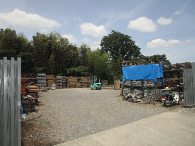 厚木市棚沢の売地の外観