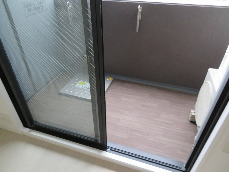 S-RESIDENCE緑橋駅前のバルコニー