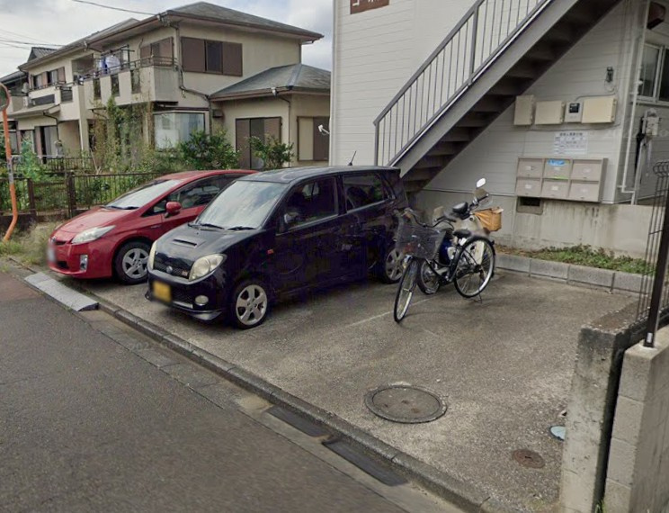 コーポAの駐車場