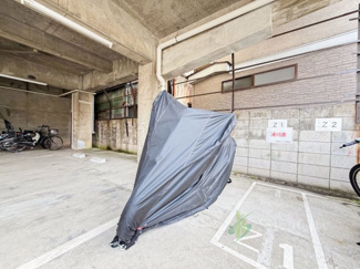 【駐車場】 | 中銀南長崎マンシオン | バイク置き場