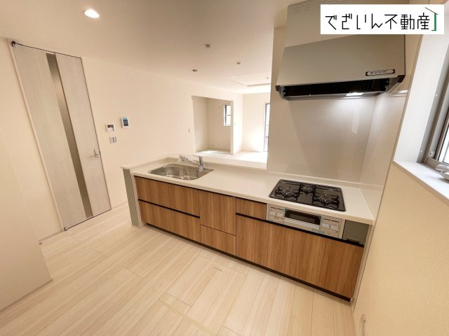 【キッチン】 | Livele Garden.S久喜市吉羽第5　新築住宅 | ≪8号棟≫
現地(2026年7月撮影)