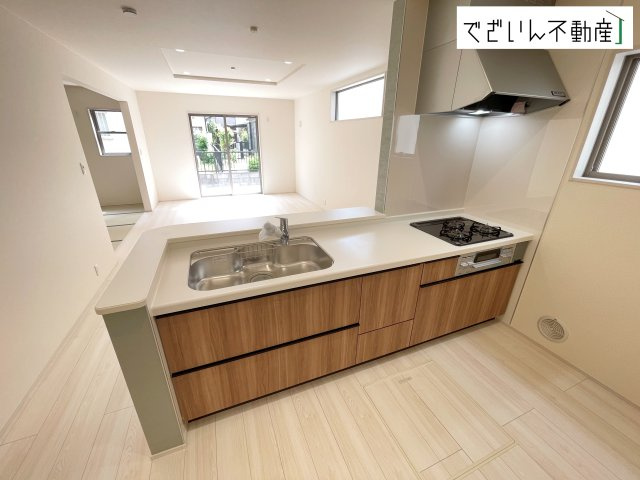 【キッチン】 | Livele Garden.S久喜市吉羽第5　新築住宅 | ≪8号棟≫
現地(2026年7月撮影)