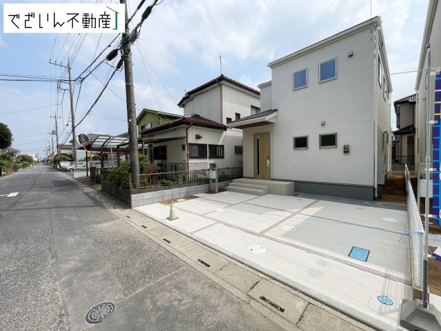 【前面道路含む現地写真】 | Livele Garden.S久喜市吉羽第5　新築住宅 | ≪8号棟≫
現地(2026年7月撮影)
