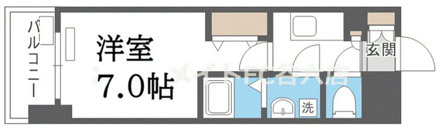 【間取り】 | ファーストフィオーレ新町ファジスタ