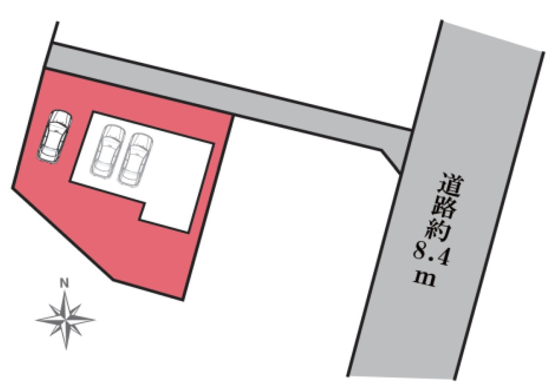 【中古戸建】前橋市五代町の区画図|■区画図