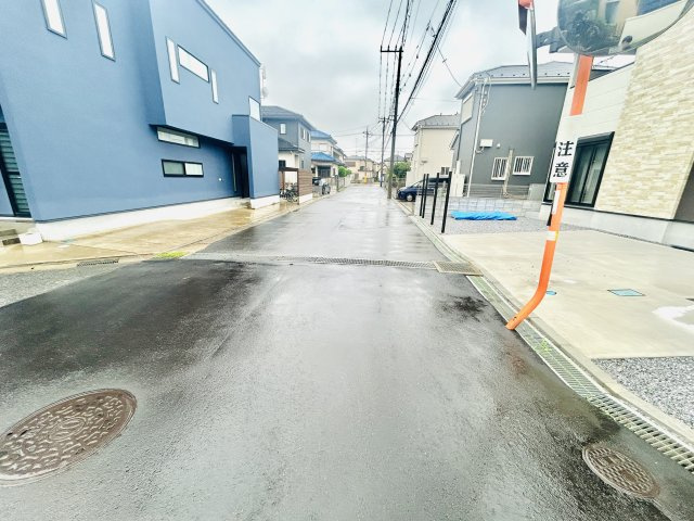 四街道市内黒田１期の玄関|建築施工例