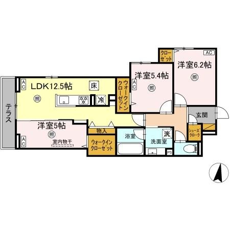 【間取り】 | ベルニー太田