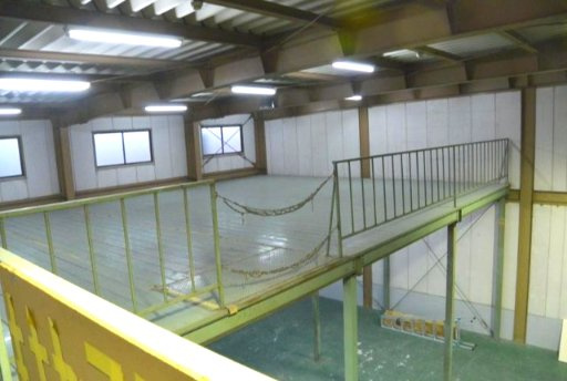 南吹田２丁目倉庫の内装