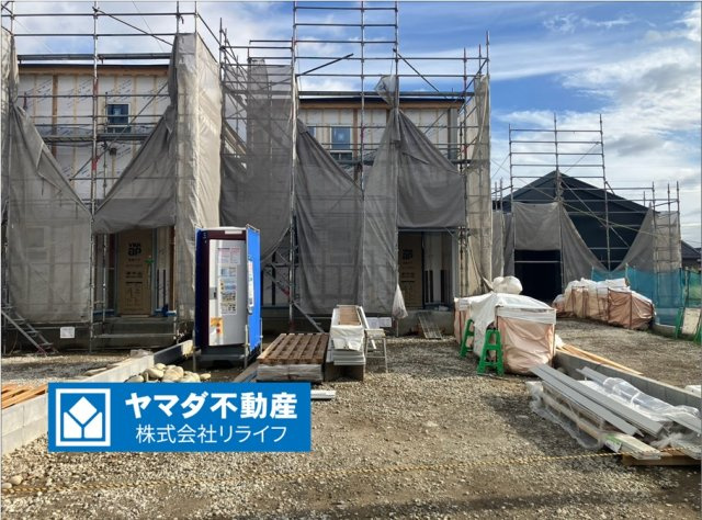 リーブルガーデン　江南市小杁町　全4区画分譲の外観|「現地（2026年8月15日）撮影」　
■外観写真　
■ヤマダ不動産　株式会社リライフ　