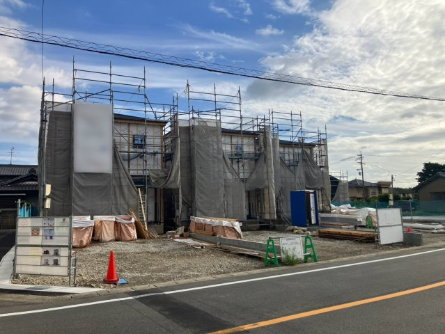 リーブルガーデン　江南市小杁町　全4区画分譲の外観|「現地（2026年8月15日）撮影」　　
■全体写真　
■ヤマダ不動産　株式会社リライフ　