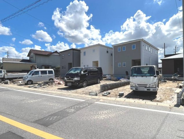 リーブルガーデン　江南市小杁町　全4区画分譲の外観|「現地（2026年9月17日）撮影」　　
■全体写真　
■ヤマダ不動産　株式会社リライフ　