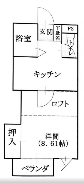 OSインターサイトの間取り