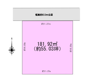【土地図】 | つくば市中別府売地