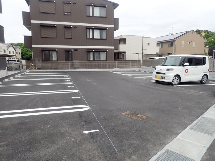 アリア大江の駐車場