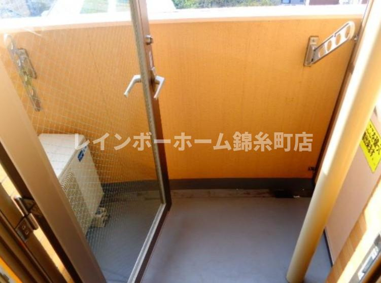 SIN-City東陽町のバルコニー