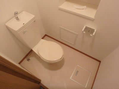 【トイレ】 | フォルテ夙川 | ゆったりとした空間のトイレです