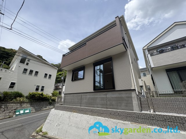 逗子市小坪７丁目2期　新築戸建　全２棟１号棟の外観|外観です