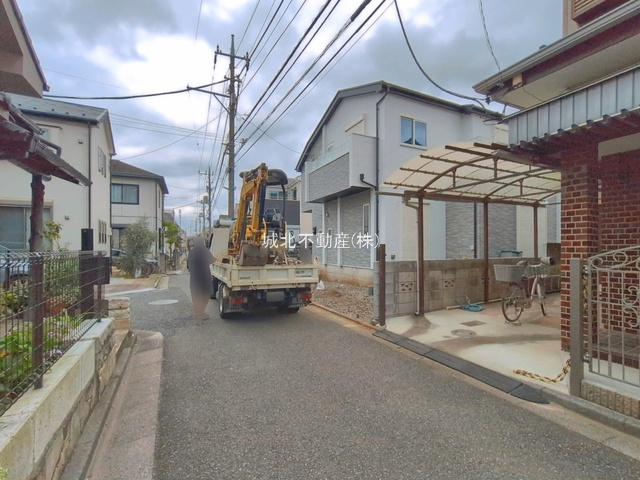 練馬区西大泉3丁目 限定1棟の前面道路含む現地写真|現地(2026年9月2日撮影）
