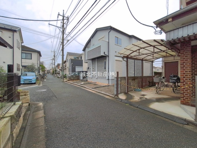 練馬区西大泉3丁目 限定1棟の前面道路含む現地写真|現地(2026年9月28日撮影）