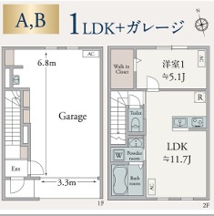 藤沢市天神町２丁目の倉庫の間取り