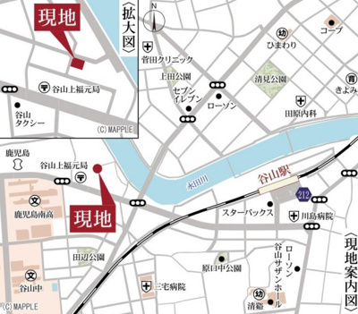 【地図】 | 上福元町新築戸建て　1号棟