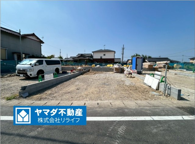 リーブルガーデン　江南市小杁町　全4区画分譲の外観|「現地（2026年6月18日）撮影」　
■全体写真　
■ヤマダ不動産　株式会社リライフ　