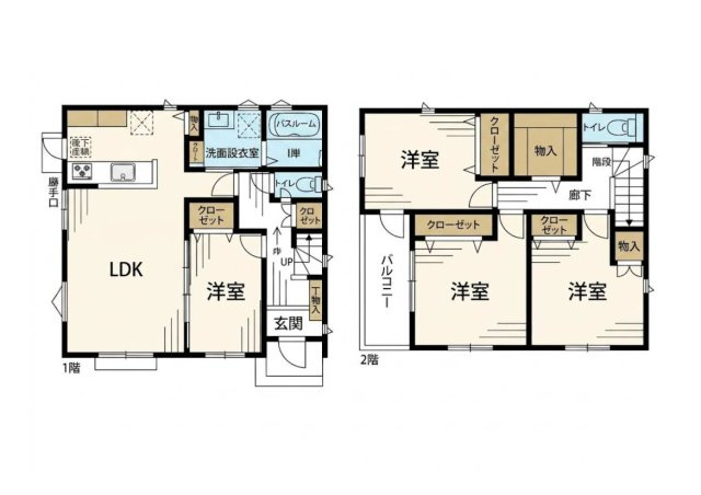 【間取り】 | 小田急線「読売ランド前」新築戸建