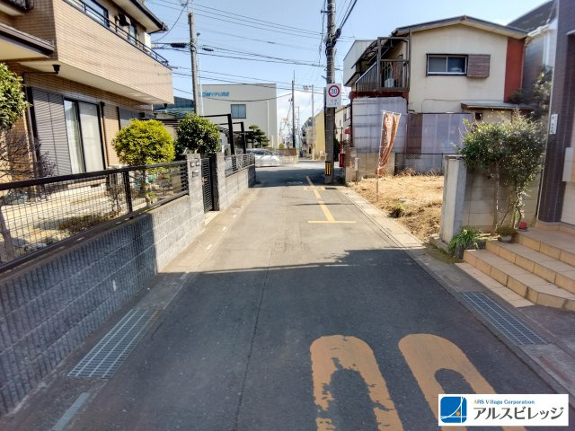 売地／富士見市水谷東３期　全1区画の前面道路含む現地写真|前面道路の様子です