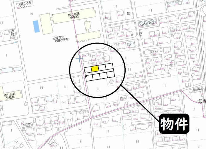 新築戸建　ドゥハウス武志町5号地の地図