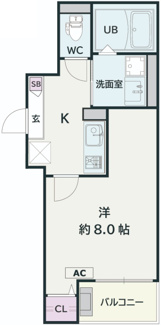 【間取り】 | Jack Kasumigasekihigashi Ⅰ