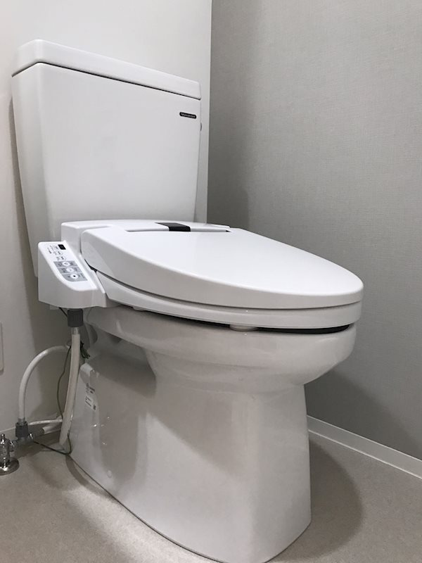 メイクスデザイン門前仲町リバープレイス のトイレ