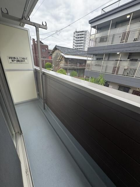 フラット北小岩のバルコニー