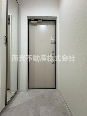 プロスパーコート長瀬の玄関
