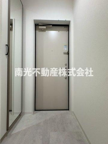 プロスパーコート長瀬の玄関