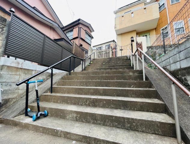売地／富士見市大字水子の前面道路含む現地写真|高台で眺望良好