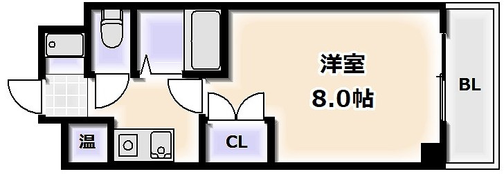 ランブラスあびこの間取り