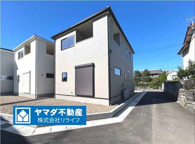 リーブルガーデン　江南市小杁町　全4区画分譲の外観|■4号棟
■YAMADA電機の　ヤマダ不動産　株式会社リライフ　一宮店■
省エネ・耐震性◎の一建設の家。　
日本の風土に調和する木造軸組工法。フラット３５はＳＡを取得！１０年間の金利優遇あり！　